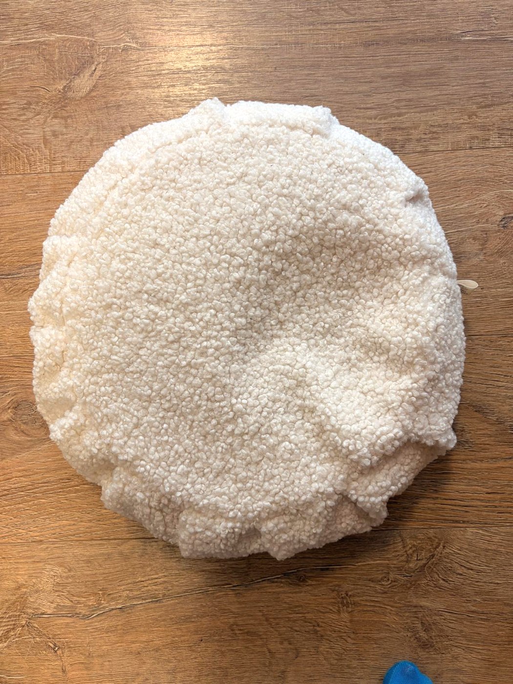 Zafu écru bouclette